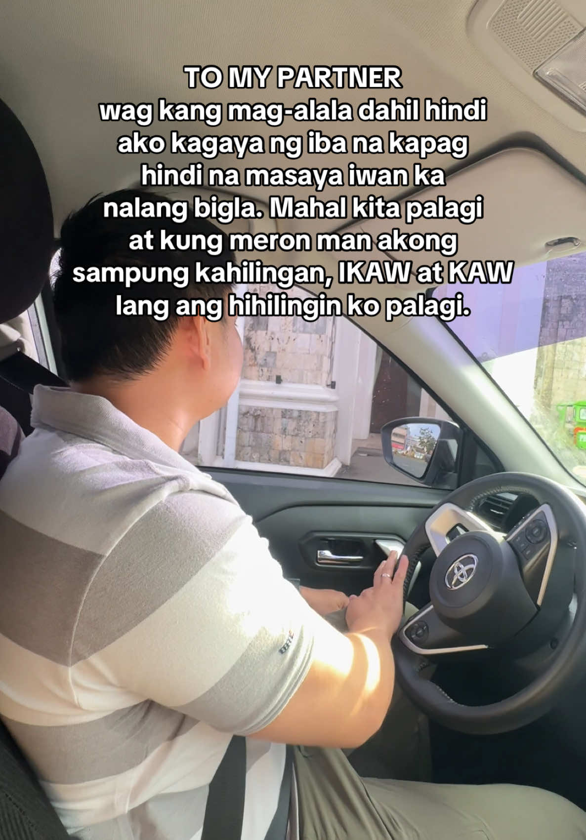 Ikaw at ikaw lamang! #partner #onlyyou #inlove 