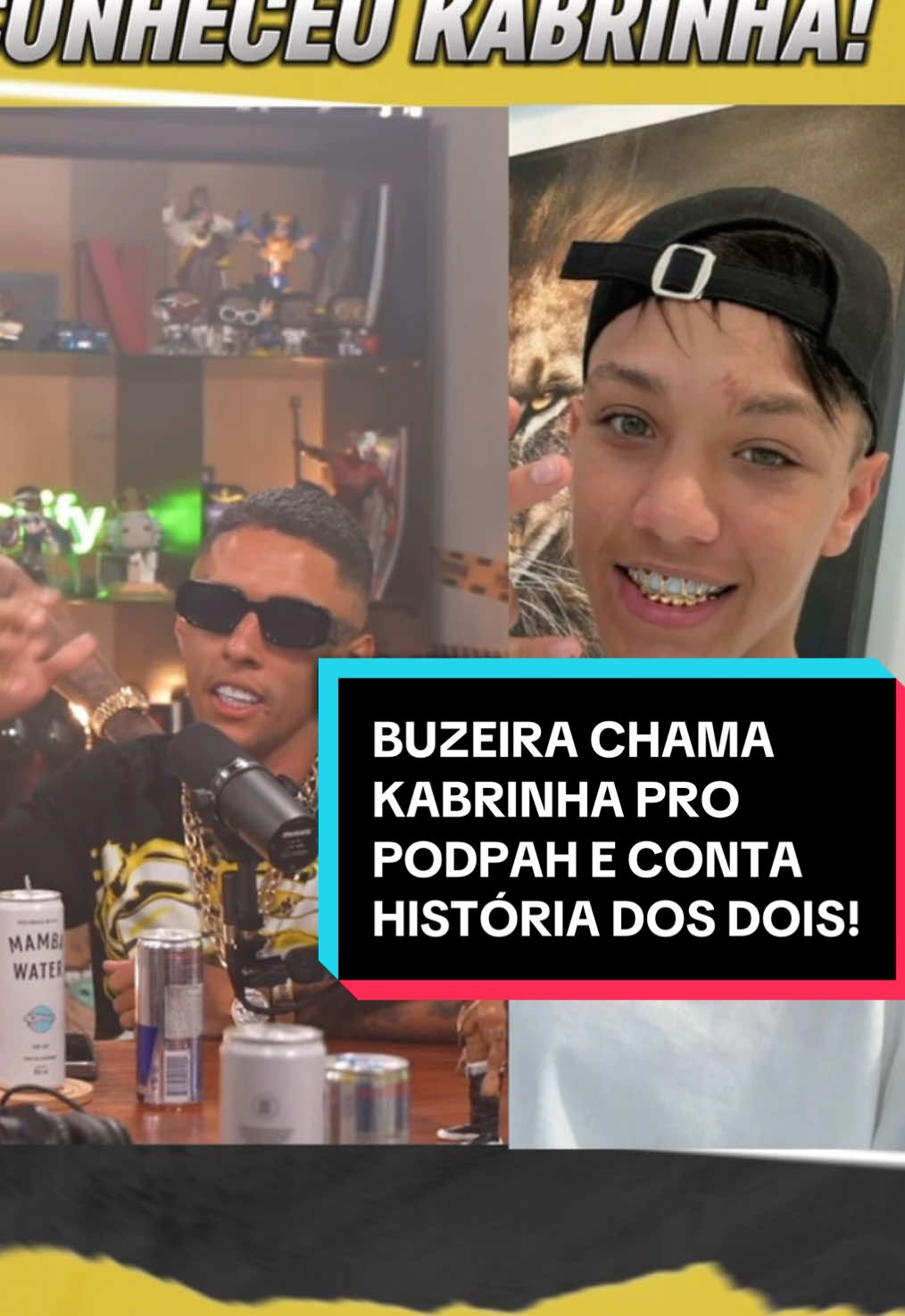 BUZEIRA CHAMOU O KABRINHA PRA APARECER NO PODPAH E CONTA HISTÓRIA DE COMO SE CONHECERAM! 🚨 | Podpah Podcast com Buzeira #buzeira #kabrinha #podpah #ninoabravanel #kabrinharecuperacão #buzeiravisionario #podpahcortes #funk #funkbrasil 