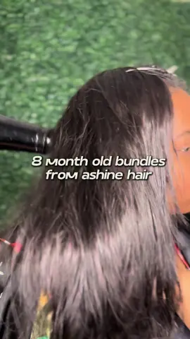 A REAL bundles review!  These bodywave bundles from @AshineHair are 8months old, and don’t look a day over brand new ✨  Still soft, flowy and shiny - your money will be well spent 🤞🏾 #AshineHair #QuickWeave #QuickWeaveTutorial 