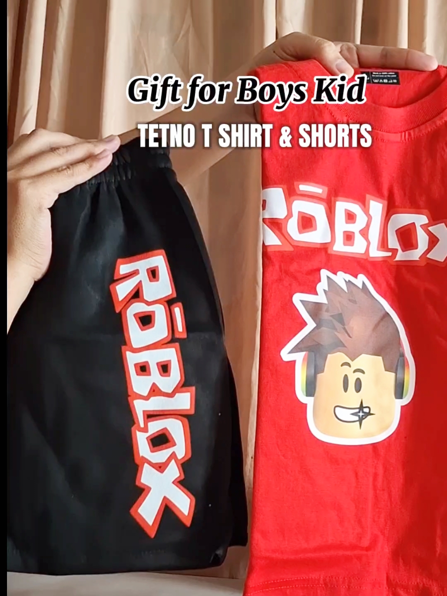 Pang gift sa kids boys mura at paniguradong magugustuhan itong Terno Character Tshirt and Shorts. #giftideasforkids #ternoshort  #kidswear 