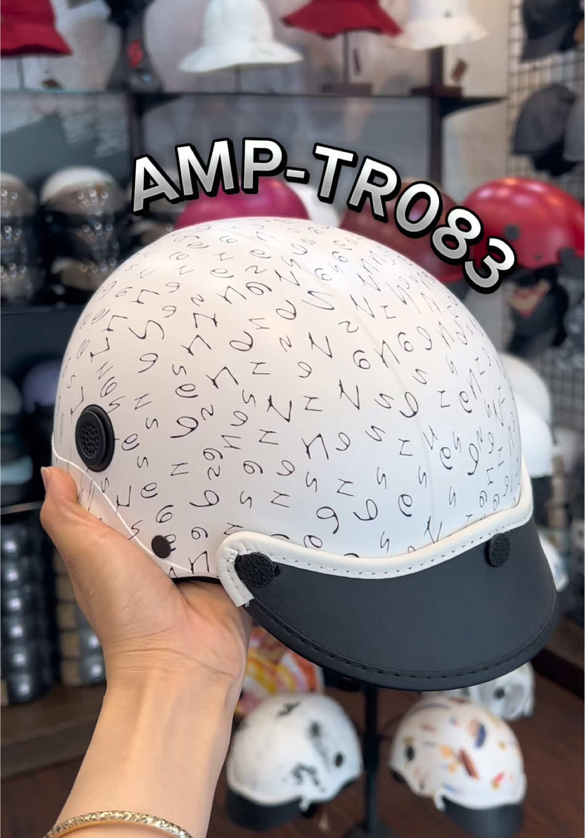 Gợi ý một món quà ý nghĩa 8/3 cho nàng 🎁  Mũ bảo hiểm họa tiết AMP-TR083 #nonson #nónsơn #mũbảohiểm #nonsonchinhhang #mubaohiemthonggio #mubaohiemhoatiet #mubaohiemchinhhang #mubaohiemthoitrang #mubaohiem1/2 #mubaohiemdep #mubaohiemthoitrang #mubaohiemcokinh #mubaohiemnuadau #mubaohiemtreem #nonbaohiemthoitrang #xuhuong #viral #thoitrang #TTSlive #TTSLiveSpecial 