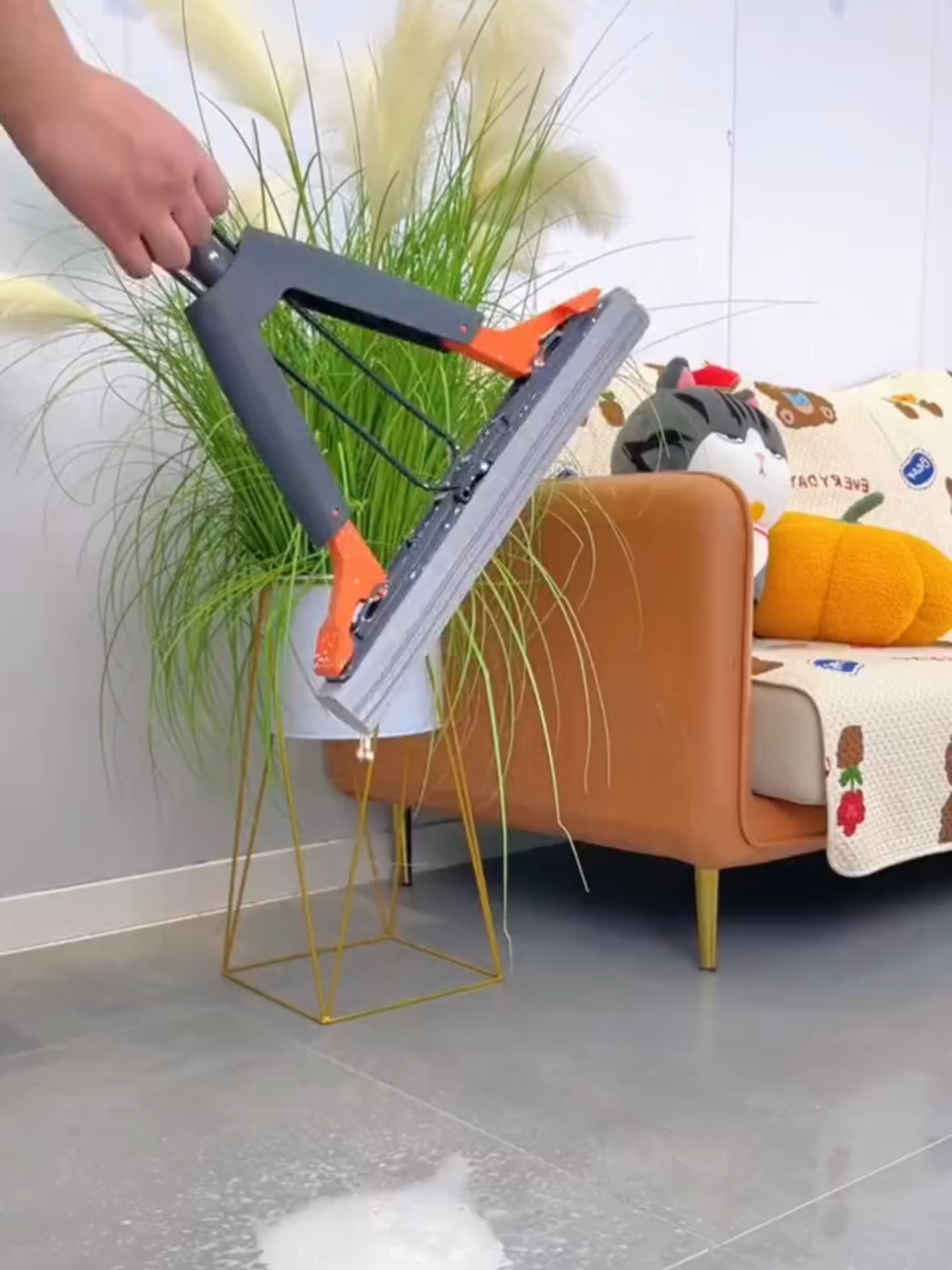 Chổi lau nhà thông minh tự vắt 360 độ. #giadungthongminh #dogiadungtienich #giadungxanh #choilaunha 