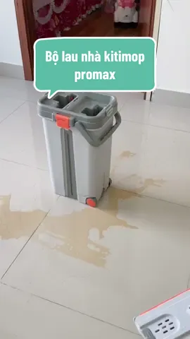 🌸Bộ lau nhà kitimop promax bông lau thấm hút tốt lau nhà vừa sạch vừa nhanh nhé mn#ngochientocquan #kitimoppromax 