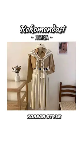 outfit gemoyyy .  .  #koreanstyle #bajumurah #kemejawanita #outfitkekinian 