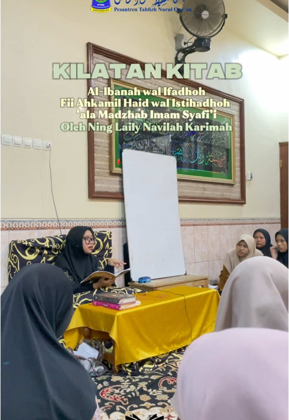 Kilatan Kitab  Al-Ibanah wal Ifadhoh Fii Ahkamil Haid wal Istihadhoh  ‘ala Madzhab Imam Syafi’i Oleh Ning Laily Navilah Karimah #santriputri #kilatanramadhan #kitabkuning #fypシ #storysantri 