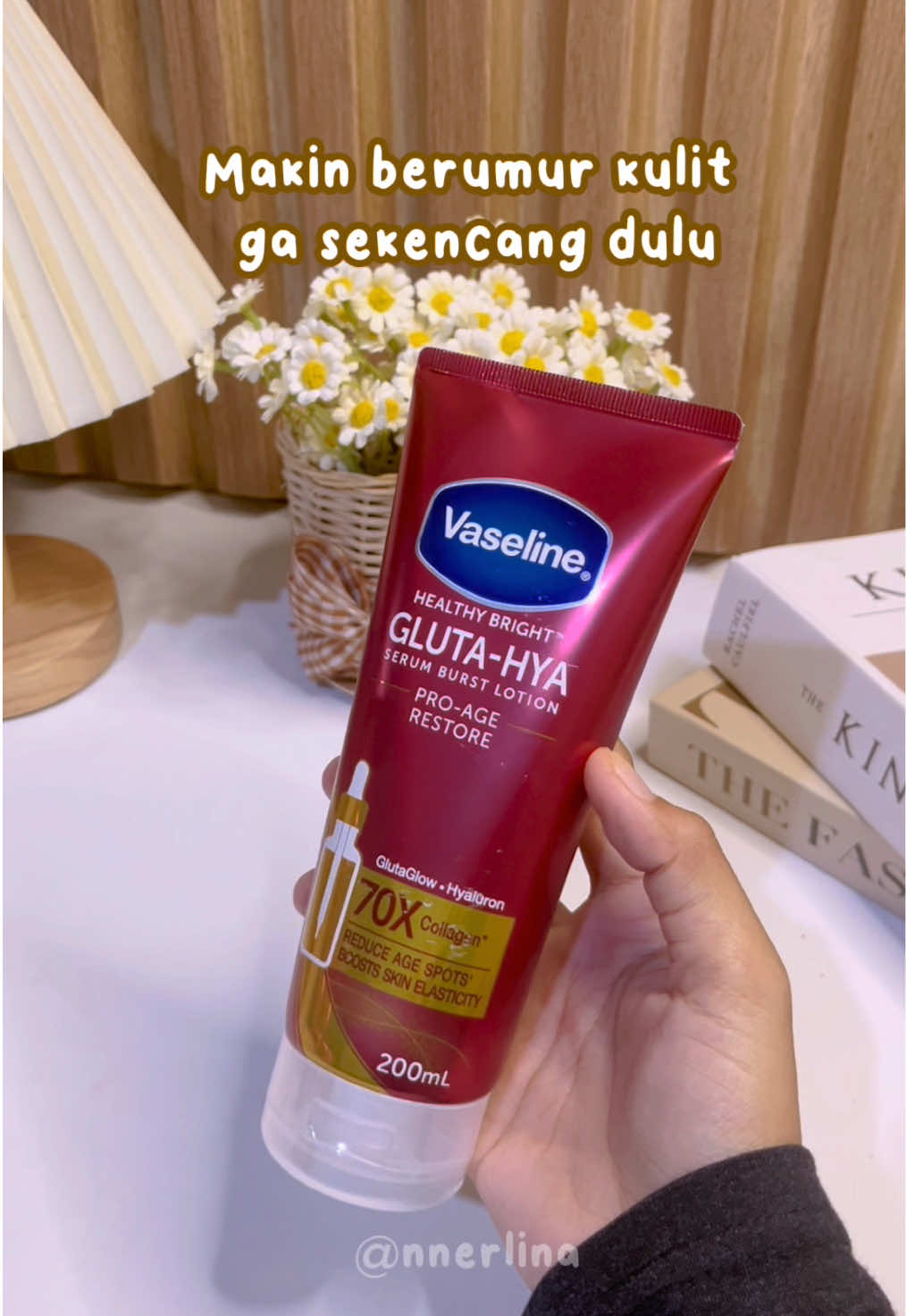 Vaseline Gluta Hya Pro Age Restore #vaselineglutahya #vaselinebodyserum #bodyserumvaseline #rekomendasibodylotion 