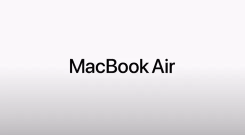 The introduction video of the MacBook Air M4 #fyp #apple #macbookair #appleintelligence #18hrs #battery #magsafe #skyblue #new #appleinteligen 