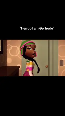 The walk, the entrance, why was miss Gertrude looked over!! #brat #gertrude #massage #hi #lmao #herrooo #scary #myname #bratz #bratzdoll 