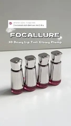 📍 #Tutorial Cách đánh son bóng đẹp mà nhanh gọn lẹ 30s của 2 🤪  #fyp #xuhuong #reviewlamdep #goclamdep #lipstick #swatchson #focallurevn ##3DDewyLips##FocallureCảiTiến
