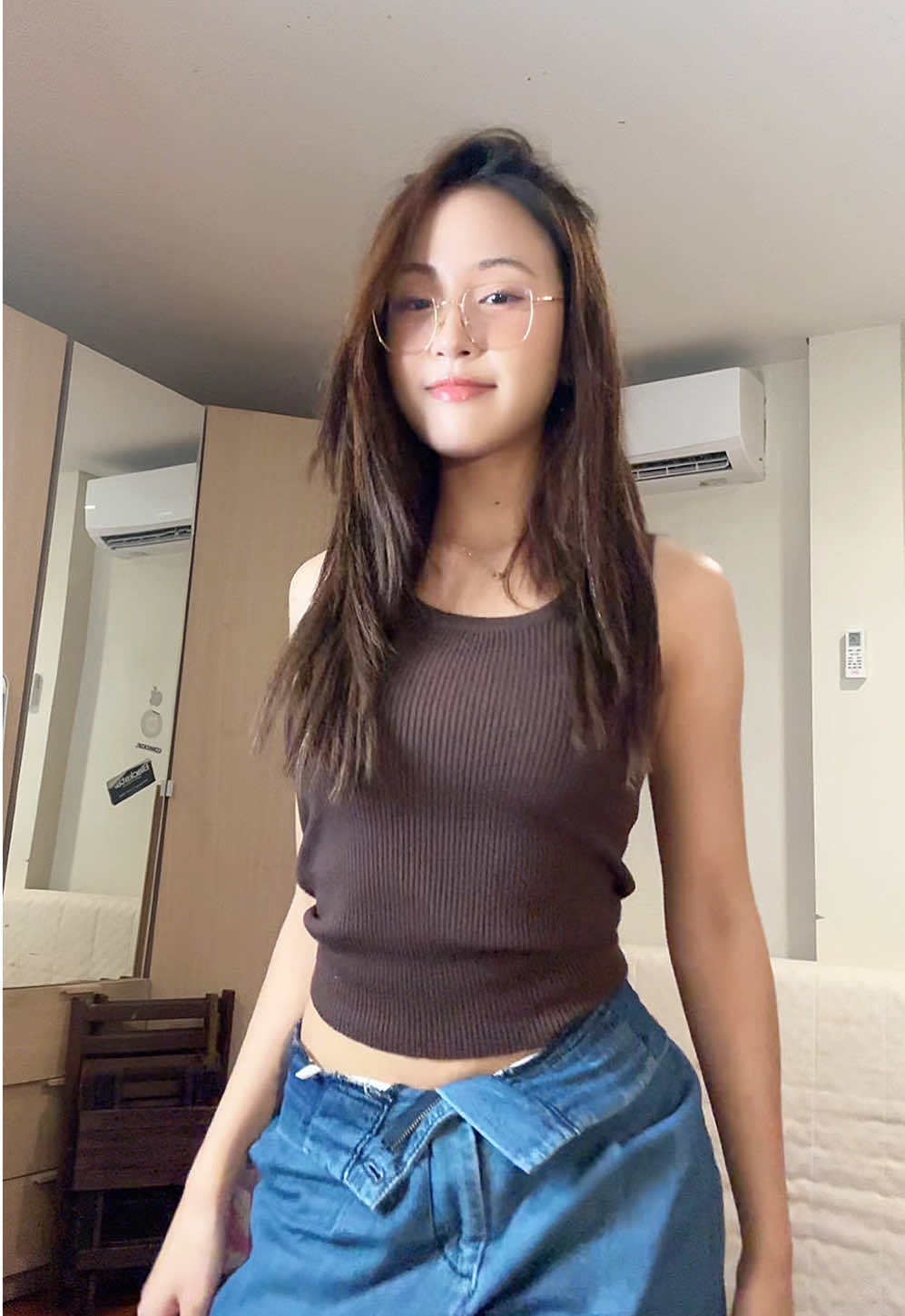 I little bit Thai song🐶🩷 #mooknapapach #มุกพิ้งค์ #mookpink #_onlymooky 