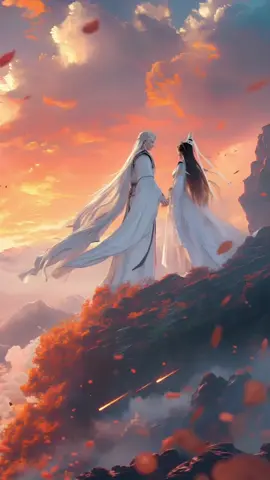 Thái Cổ Thần Cảnh, trên mặt đất hình tròn kia, tại vị trí trung tâm có một ngọn núi có tuyết bảy màu tung bay. Trên đó có hai thân ảnh. Đó là Vương Lâm và Lý Mộ Uyển. Bọn họ đứng đó, nhìn về phía xa xa, thấp giọng trò chuyện. Ánh mắt Vương Lâm mang theo vẻ nhu hòa, nhìn Lý Mộ Uyển với thần sắc ôn nhu. Hắn đã đợi rất lâu, rất lâu, mấy ngàn năm mới thấy được cảnh tượng này. Tuyết bảy màu bay xuống đã không còn mang theo hàm ý bi ai, hoàn toàn không giống với cảnh tượng Vương Lâm chứng kiến khi phân thần trong tổ miếu của Thủy cổ. - Đây là một chuyện dài dòng buồn chán, Uyển Nhi, chờ chúng ta rời khỏi nơi này xong, tìm một địa phương tầm thường, để ta dùng thời gian cả đời kể chuyện cho nàng nghe, có được không... Còn cả Bình nhi, còn cả thê tử của nó là Thanh Nghi. Nàng nhất định sẽ thích bọn họ. Lý Mộ Uyển gật nhẹ đầu. Nàng nhìn nam tử trước mắt này. Khuôn mặt hắn vẫn giống như trước kia, chẳng qua lúc này nàng nhìn thấy đã có dấu vết tang thương của năm tháng ẩn hiện. Nàng có thể tưởng tượng được vì khiến mình thức tỉnh, Vương Lâm đã nỗ lực bao nhiêu, gian khổ bao nhiêu, trả giá bao nhiêu. - Hiện giờ ta sẽ mang nàng đi Đạp Thiên Kiều... Vương Lâm ngẩng đầu nhìn Đạp Thiên Kiều cách đó không xa, hai mắt lộ vẻ sáng ngời nhất trong mấy ngàn năm nay, trong mắt đã không còn vẻ đau thương. Hắn nắm tay Lý Mộ Uyển. Sau khi nàng tỉnh dậy hắn chưa bao giờ buông tay. Hắn sợ rằng buông ra thì sẽ không thể tìm được nữa. Thân ảnh hai người bọn họ dần dần đi về phía trước, bước lên Đạp Thiên Kiều, hướng về phía cây cầu cuối cùng, hướng về phía cuối bầu trời mà từ từ bước đi. Lý Mộ Uyển cũng nắm tay Vương Lâm, cả đời cũng không muốn buông ra. Nàng có thể cảm nhận sự ấm áp từ trong lòng bàn tay truyền tới khiến trái tim nàng cảm thấy ấm áp và an bình mấy ngàn năm. Thân ảnh bọn họ dần dần đi tới cây cầu. Trong chớp mất khi sắp sửa bước lên, bước chân Vương Lâm dừng lại. Tay trái hắn giơ lên vung về phía mặt đất phía sau. #tiennghich #vuonglam #lymouyen #vuonglam_lymouyen 