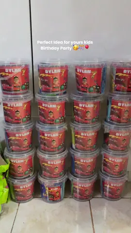 @Dylan & Maxi ♡ loot bucket for his classmate and friends! Yay para ma iba naman diba super ganda pa dahil napaka reusable. 🫶🏻🥰 #fyp #lootbucketforbirthday #lootbucket #lootbag #excavator #carstheme #cars #giveaway #birthdaysouvenir #viralvideo 