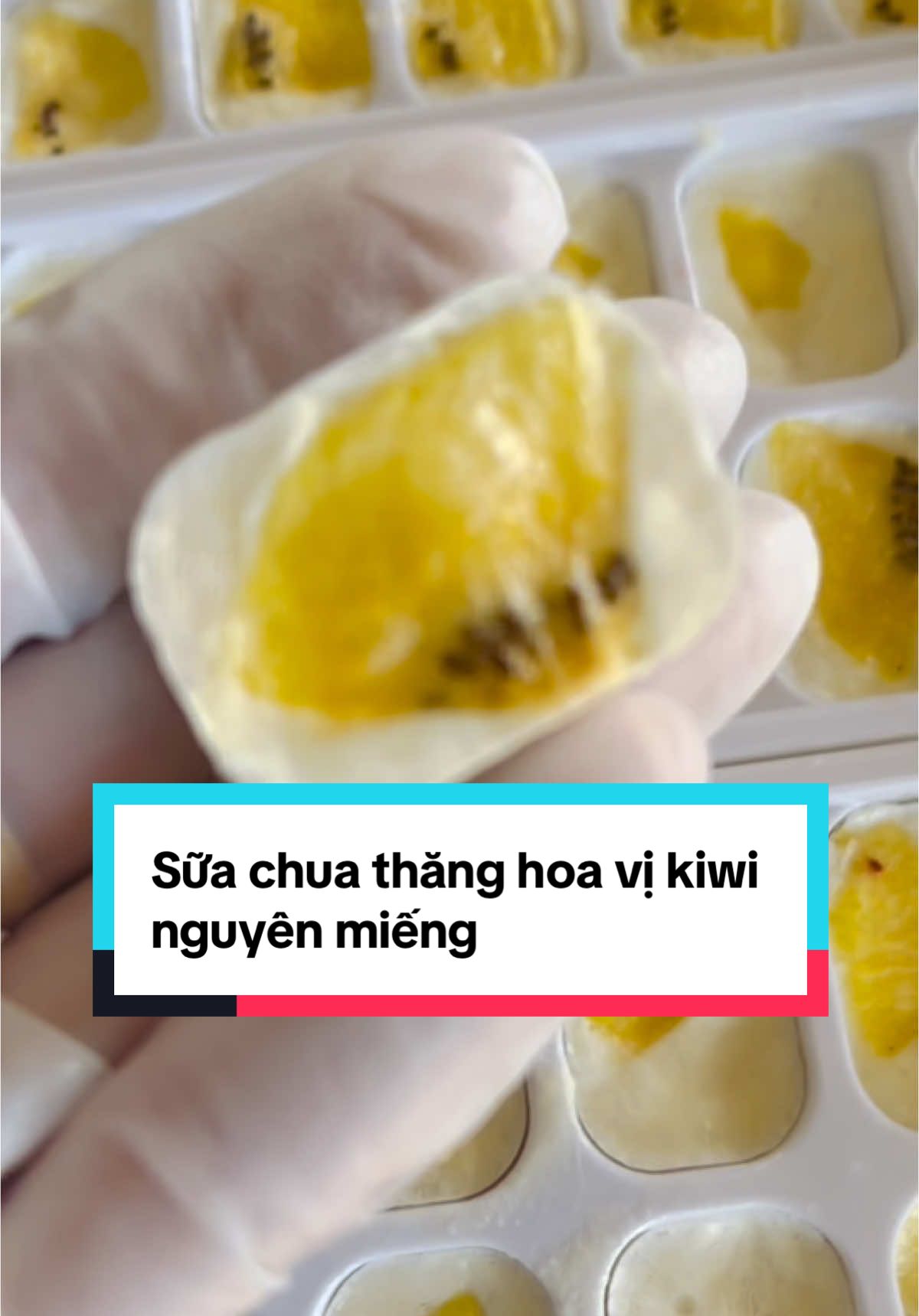 Sữa chua sấy thăng hoa vị kiwi nguyên miếng 😊😊