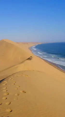 Where the oldest desert in the world meets the sea.🏜️🌊✨ 📍Sandwich Harbour, Namibia  #namibia #africa #bucketlisttravel #bucketlistdestinations #travelafrica #travelguide #dune #desert #desertsafari #beautifuldestinations #exploreafrica #CapCut 