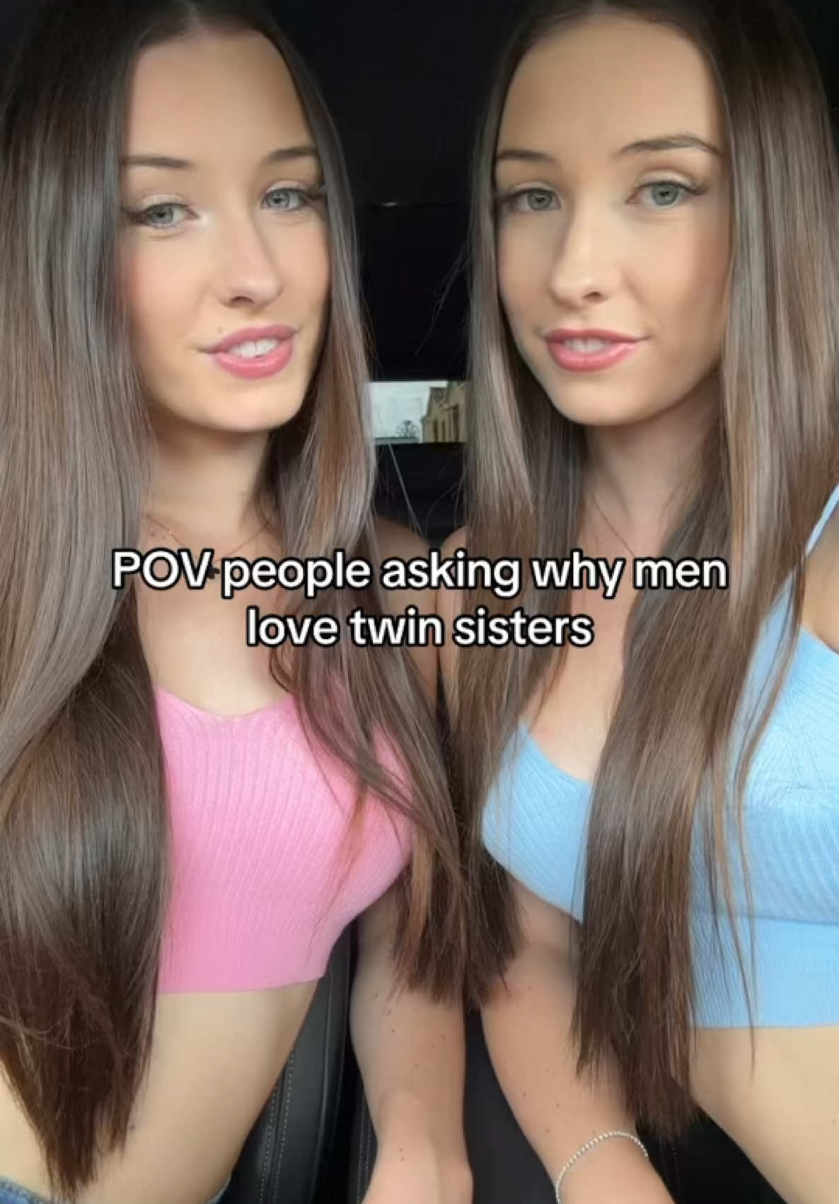 Do you know any twin sisters? 🤭