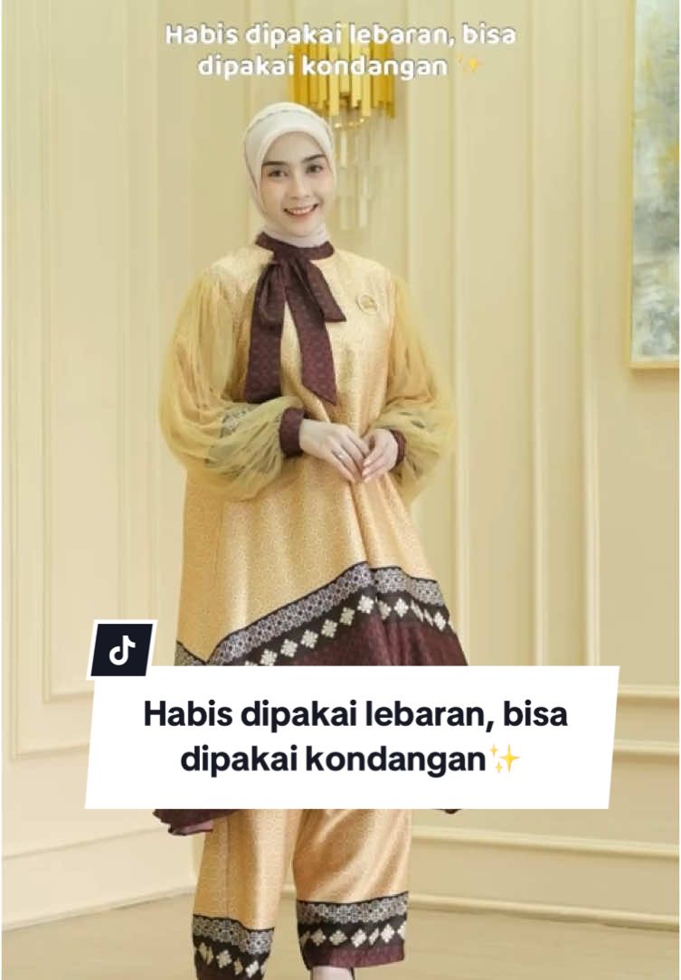 Habis dipakai lebaran bisa dipakai kondangan🤩cantik banget kan? Jangan sampai kehabisan lagi ya, langsung aja gercepin yuk🫶🏻 #rayakandengantulus#tulussignature#onesetsilk#tile#wasima#oneset#silk#set#trend#lebaran#ramadhan#2025#ramadhanekstraseru #trend#lebaran#fyp#ootdhijab#terbaru 