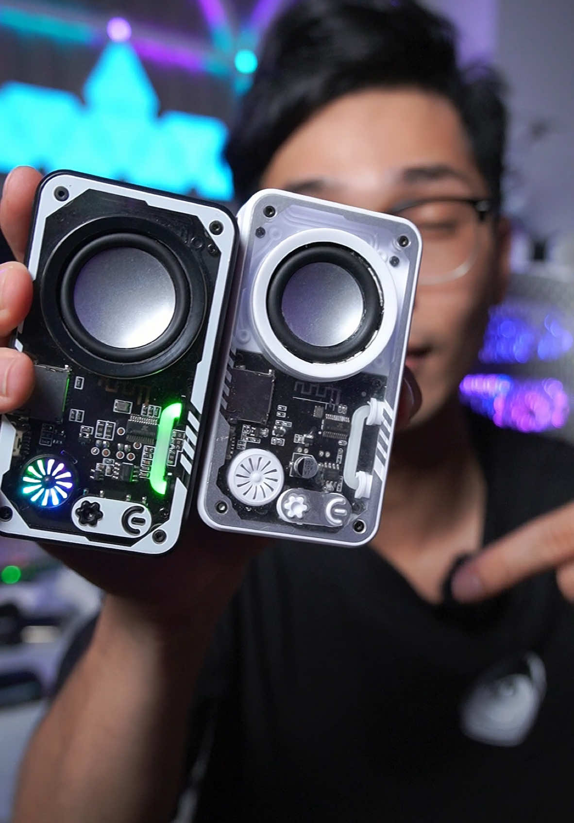 Loa nghe nhạc Goojodoq mini có pin sử dụng lên tới 4 giờ #LearnOnTikTok #tainghe #loa 