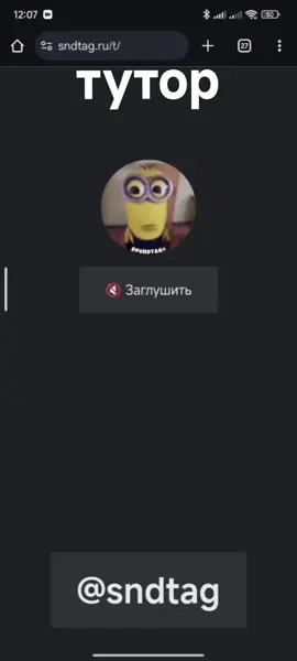 тутор на soundtag: тотчто надо вставить:sndtag.ru/t/