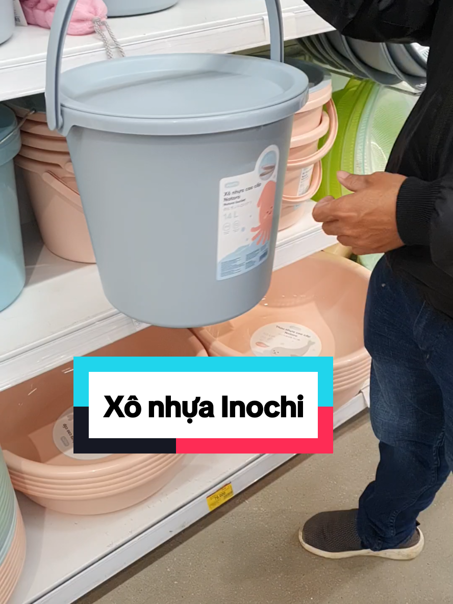Xô nhựa Inochi cao cấp# #xonhuadungnuoc #xonhua #giadungMyThuong #xuhuongtiktok 