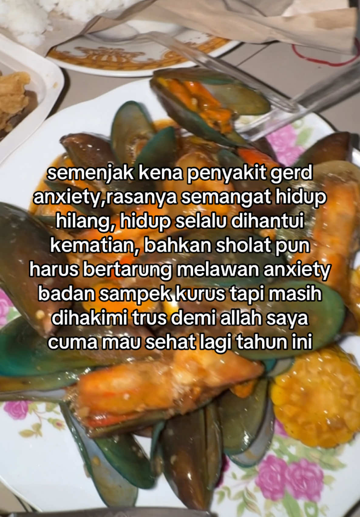 Aku hanya ingin sembuh dari gerdanxiety ini ya tuhan  #gerd #gerdanxiety #anxiety #asamlambung #lambungkumatlagi 