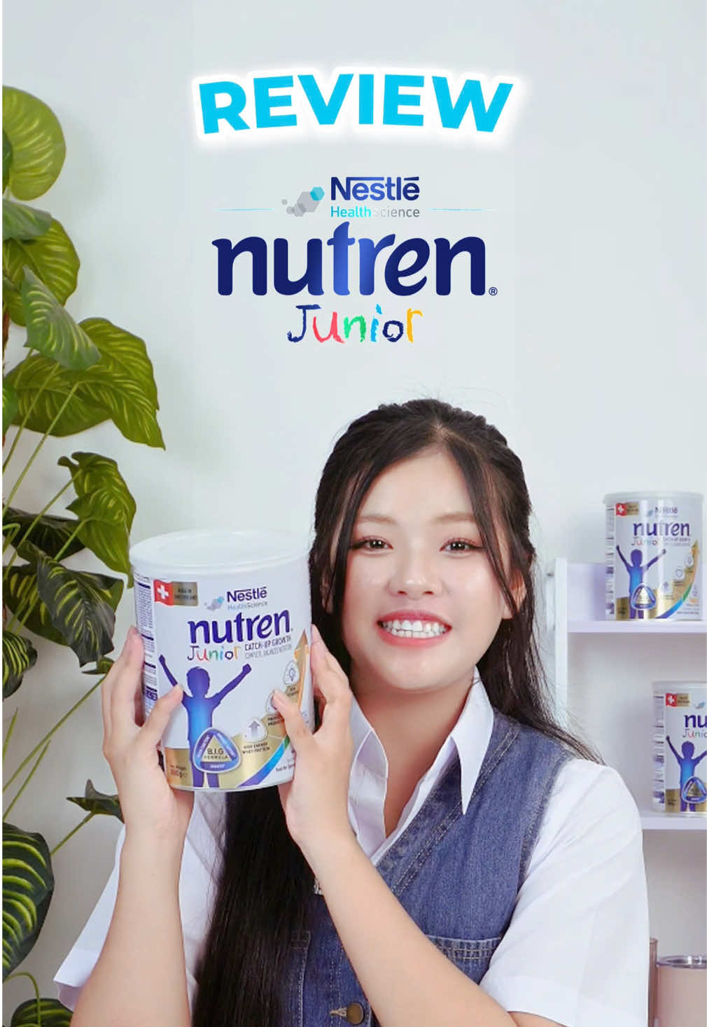 Vì sao các mom nên chọn Nutren Junior cho bé nhà mình? Để tuii tiết lộ thật tình luôn nhaa 😌🥰 #nestlehealthscience #nutrenjunior #tieuhoatot  #mẹbimsua #yeuthuong #béyêu #tiktok #healthcare 