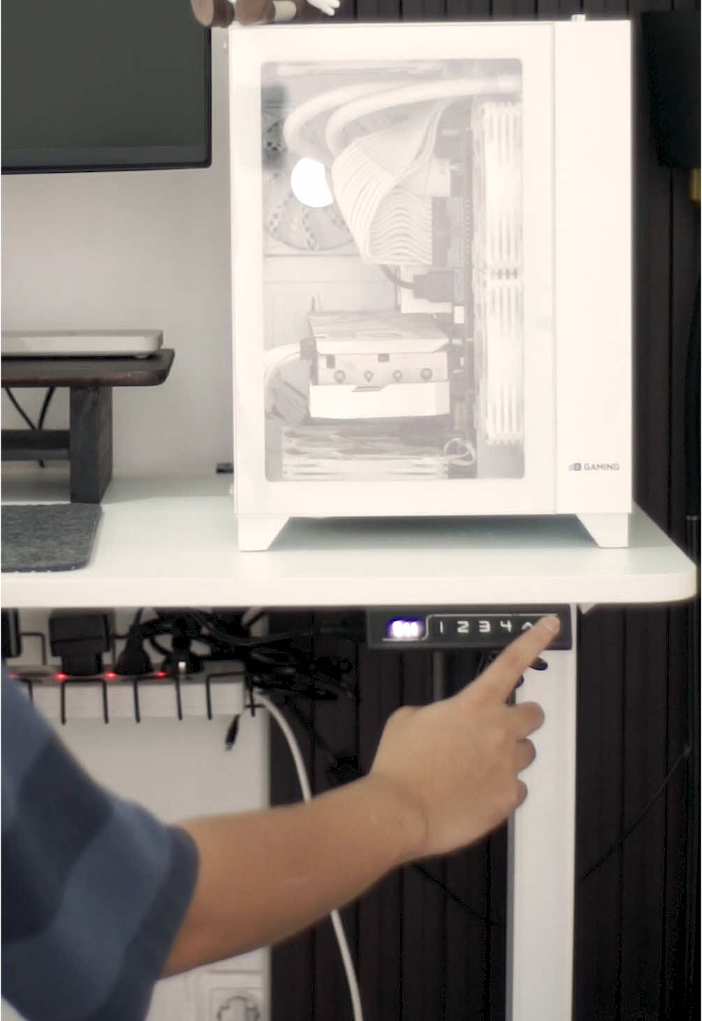 📦Unboxing Standing Desk (Rexus Rise) 140cm - white #standingdesk #desksetup #deskgaming #gamingdesk #mejaminimalis #mejaelektrik #mejakerja #officetable 