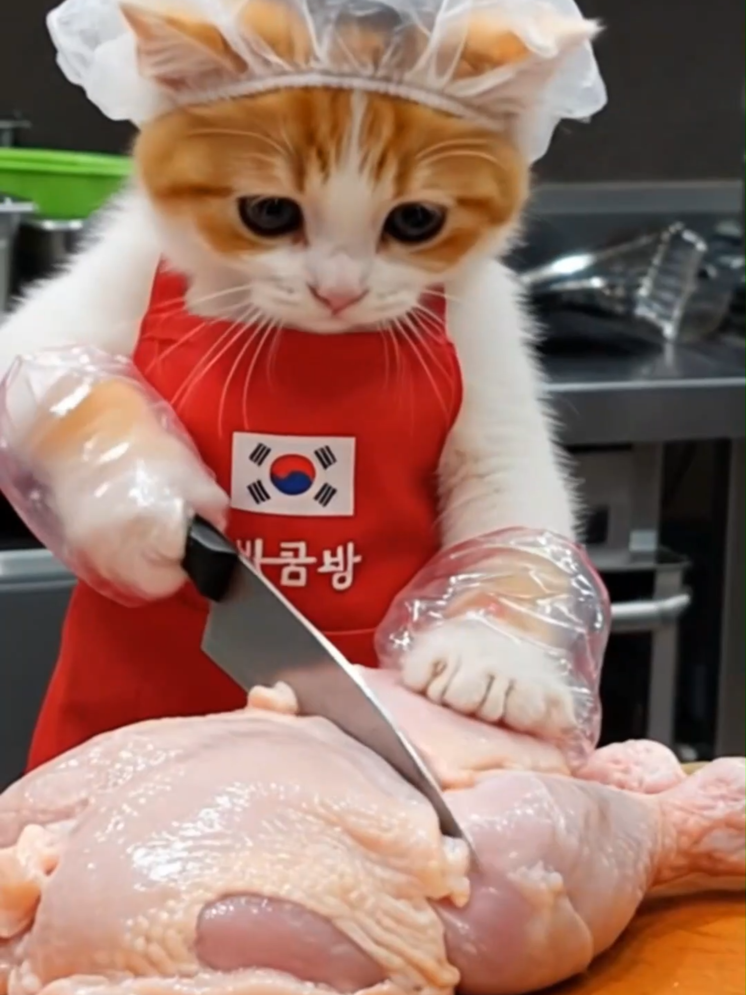 ai cat cooking #AICATcooking #ai猫料理 #MOMIZizm MUSiC(もみじば)フリーBGM