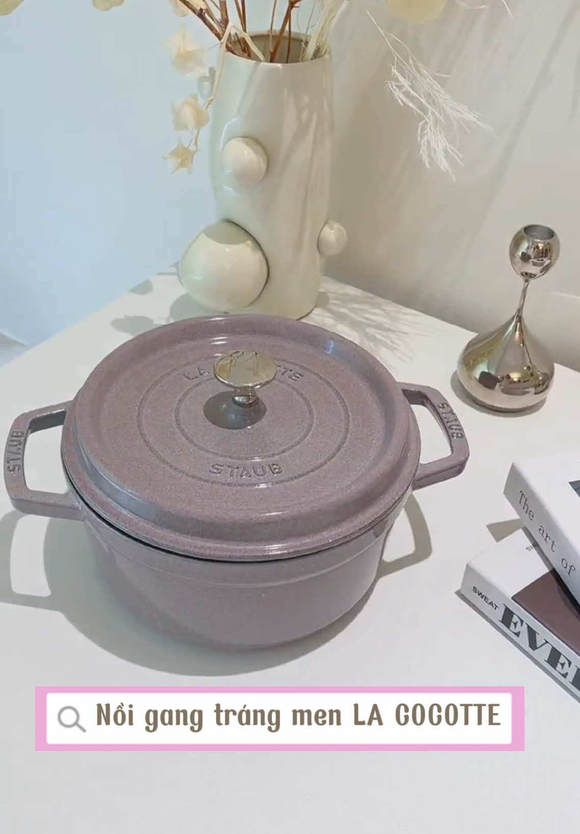 Nồi gang tráng men STAUB LA COCOTTE💜 #zwilling #xuhuong #dogiadung #dodungnhabep #nghienbep #noigang #noigangtrangmenstaub 