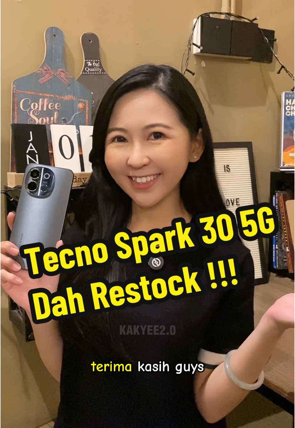 Guysss Tecno Spark 30 5G dah restock! Cepat beli sebelum dia habis stock pula 🤭 #tecno #tecnomalaysia #tecnomy #tecnospark305g #spark305g #tecnospark30series #5gphone 