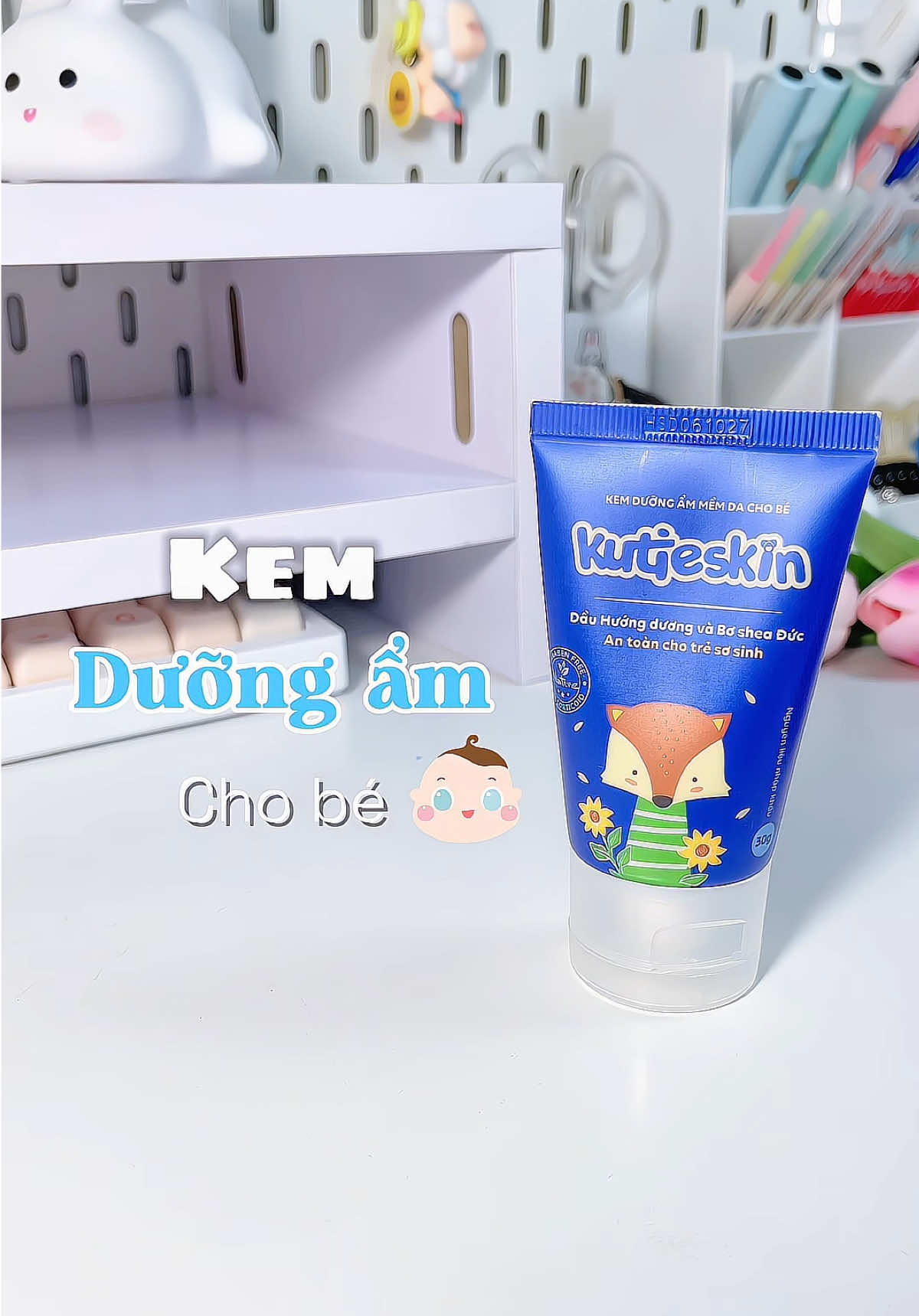 Da mịn đến mức sắp mang đi test cushion luôn rồi nè! 😆 #kemduongda #kutieskin #embe 