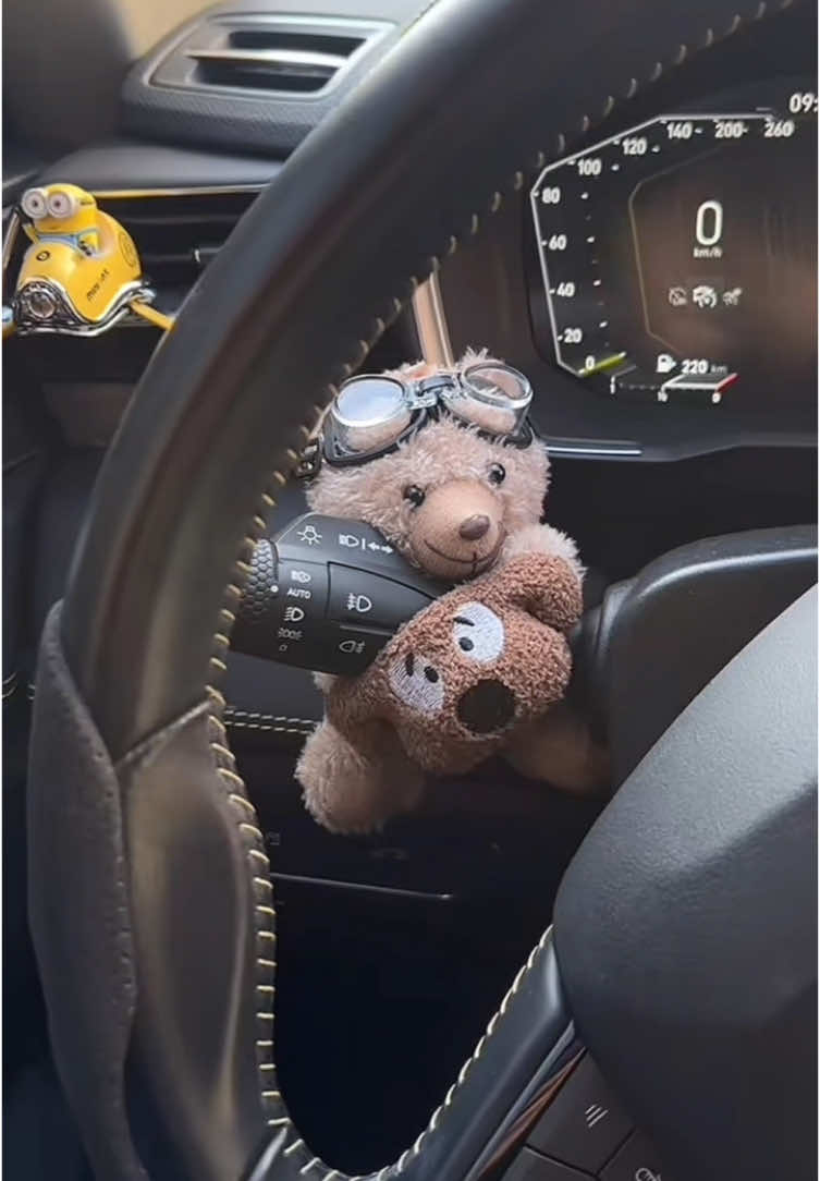 #ตุ๊กตาหมี #ตุ๊กตาหมีติดก้านที่ปัดน้ำฝน ##🧸 