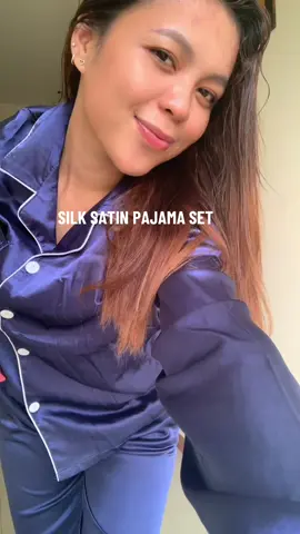 this is a good investment who really want a good and comfortable sleep 💤🙌🏻 #satinpajamaset #pajamas #pajamaset #silksatin #pajamaparty #pajamachallenge 