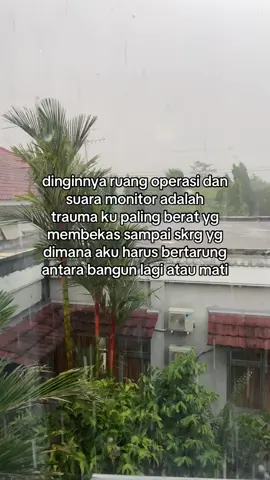 my biggest fear #operasi #trauma 