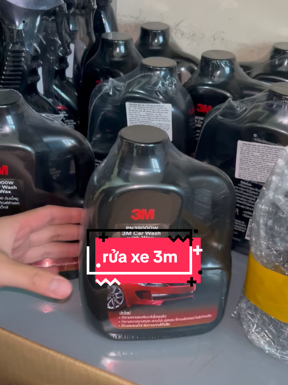 Nước rửa xe 3m ##ruaxe3m #nuocruaxe #oto #3m #xuhuong 