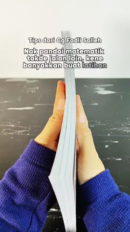 Cikgu Fadli Salleh cakap nak pandai matematik kene banyakkan buat latihan Boleh hadiahkan anak buku Panduan Matematik atau Daily Mathematics ❤️ #matematik #mathematics #dlp #matematikdlp #bukusekolahrendah #tiktokshopbazarramadan 