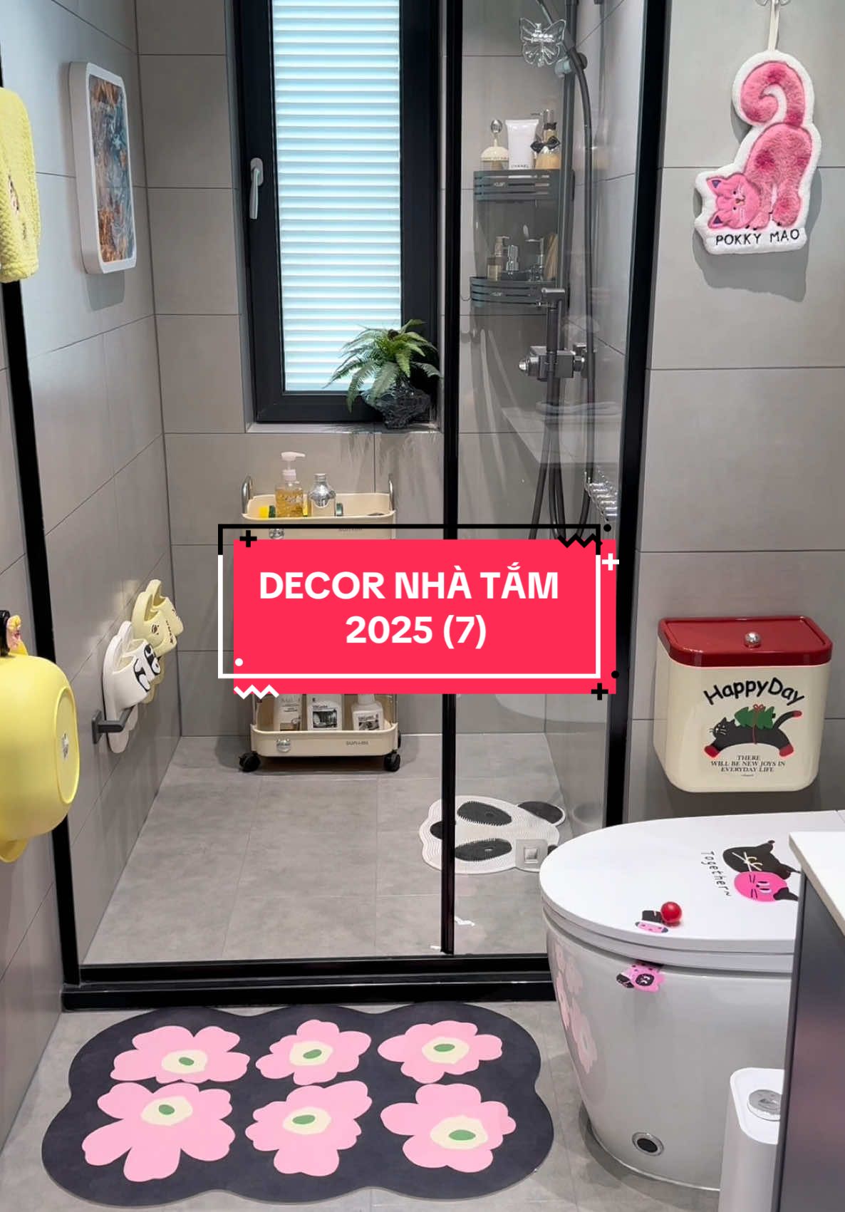 Decor nhà tắm 2025 (7)🎉🎉#yeunhanghiendecor #decornha #decornhatam #nhadep 
