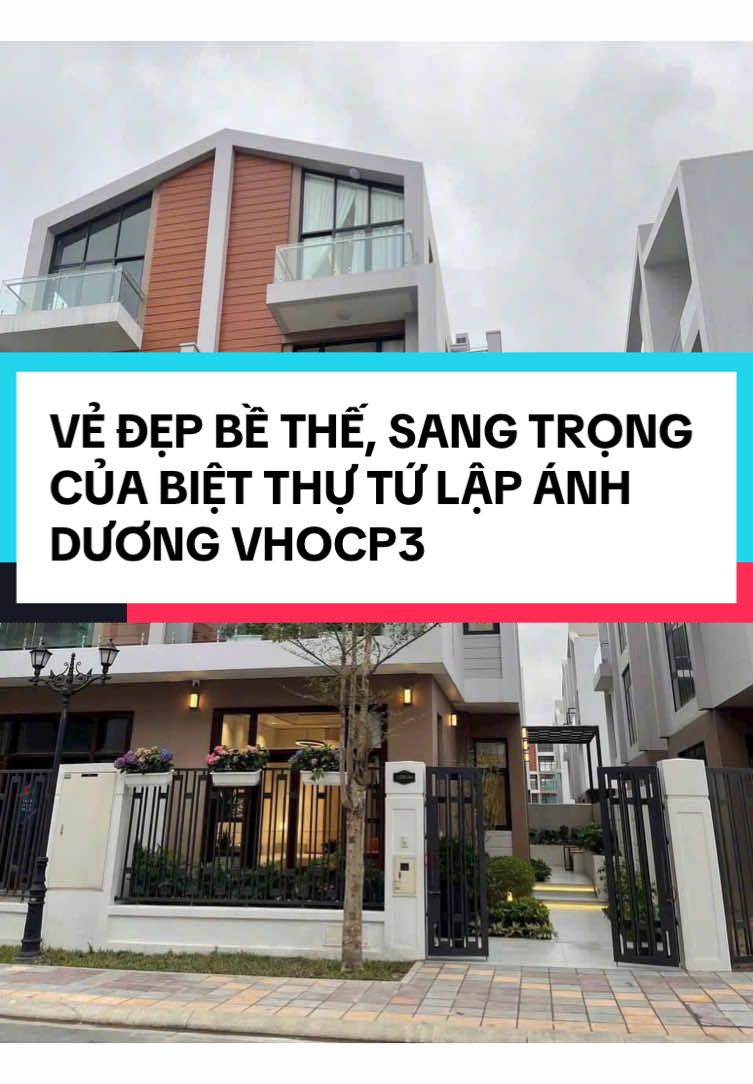 Chiêm ngưỡng vẻ đẹp BỀ THẾ, SANG TRỌNG của biệt thự Tứ Lập Ánh Dương Vinhomes Ocean Park 3. #xuhuong #viral #OceanCityZen #tulapanhduong 