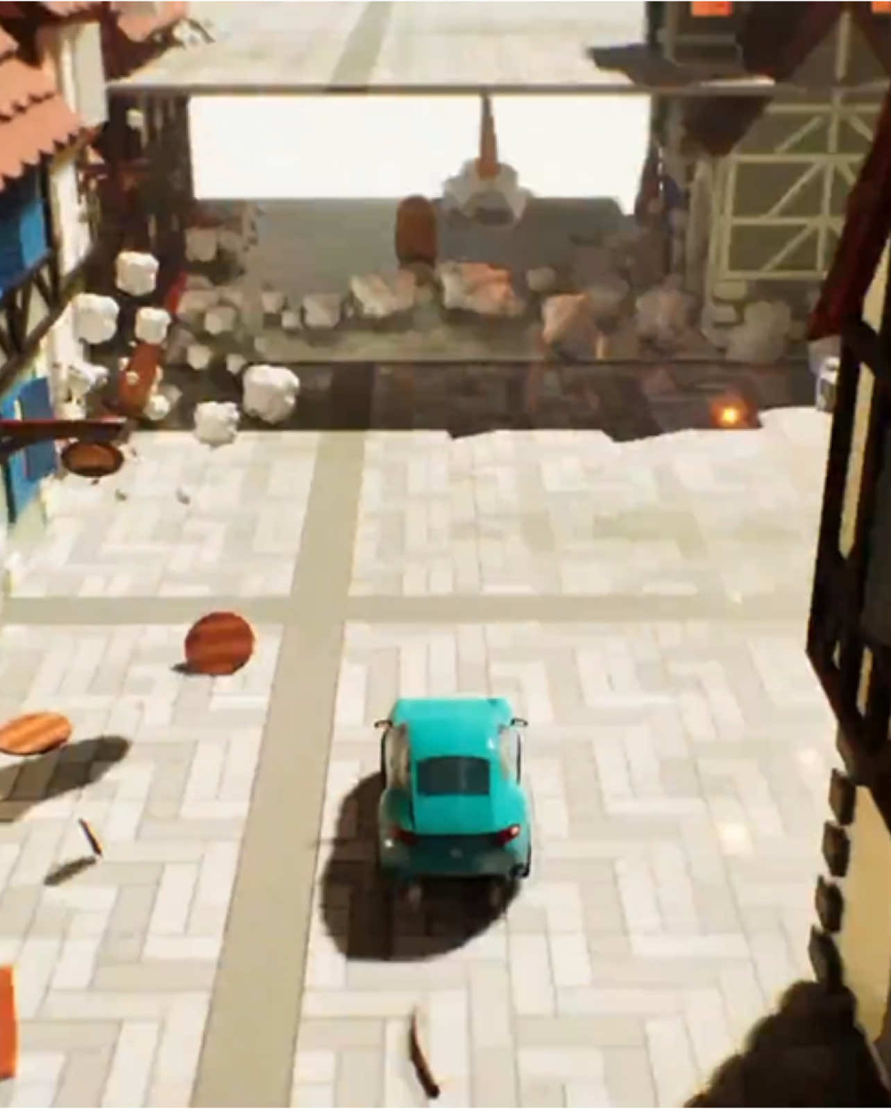 Daniel Tapia (reddit.com/user/huesgames/) shared a cool experimental mechanic in his UE5-powered sandbox racing game Carbox, where the city builds itself right before the driver's eyes. . Details: https://80.lv/articles/watch-city-buildings-unfold-before-car-driver-s-eyes/ . Want to get noticed? Register on our Talent platform and publish a portfolio page to get featured 80lv.pro/join  . . . . . #80lvtalent #3d #3dart #3dartist #artist #gamedev #indiedev #rendering #render #art #UE5 #unrealengine #unrealengine5 #gamedesign