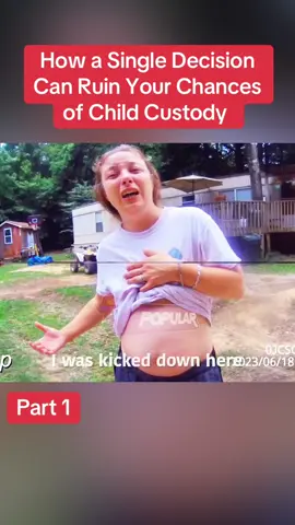 How a Single Decision Can Ruin Your Chances of Child Custody #copsoftiktok #policeofficer #bodycam #copsusa🚔🇺🇸 #foryoupage 