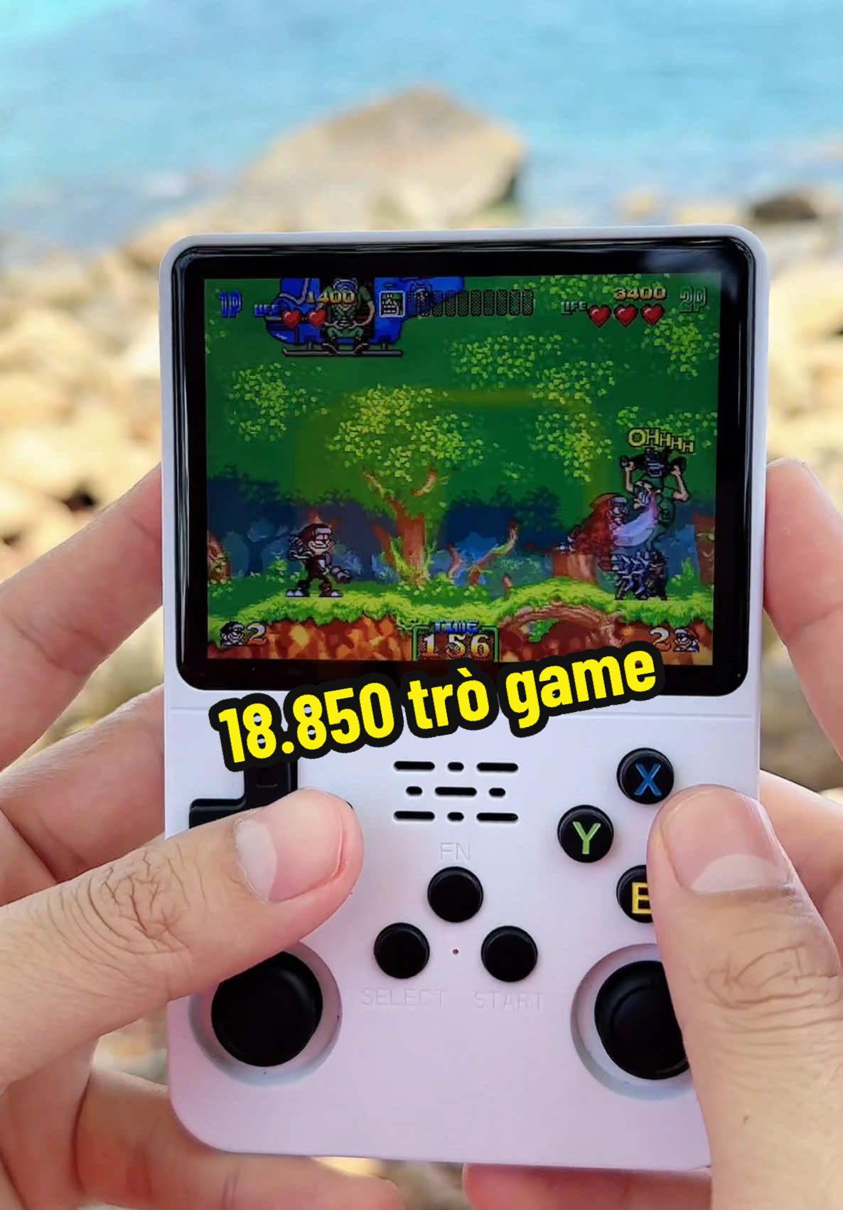 Máy chơi game R36S toàn game kinh điển chơi siêu mượt #maychoigame #maychoigamecamtay #maychoigamengayxua 