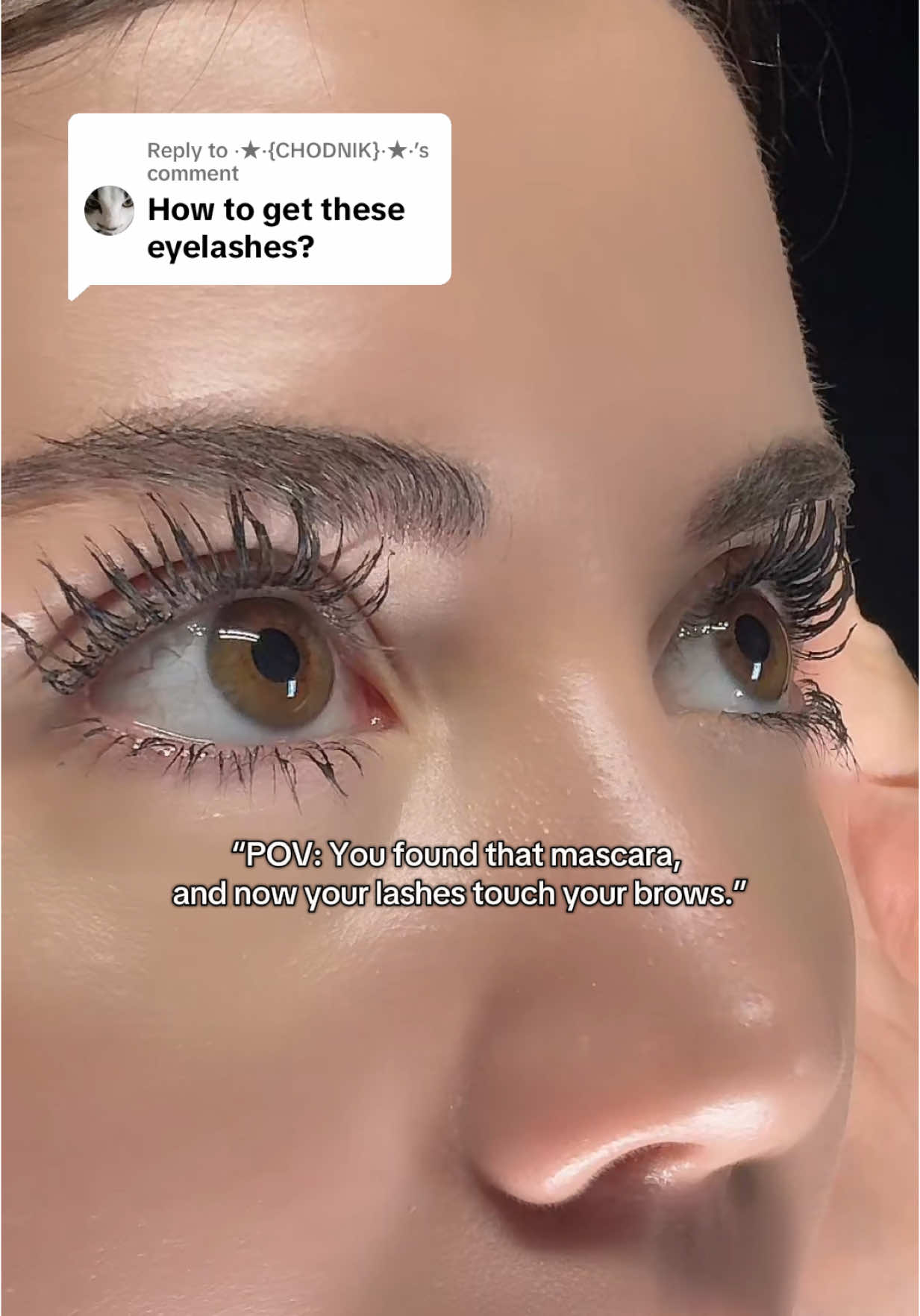 Replying to @·★·{CHODNIK}·★· this mascara gives me unreal lash length! Essence i love extreme crazy volume #longlashes #mascarareview #lashes #essencemascara #iloveextrememascara #mascararoutine 