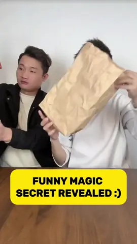 Magic Secret Revealed. #magic #magictrick #secret #revealed #magician #oops #sleightofhand #laughter #laugh #trick #trickshot #tricks #comedyvideo #mysterysolved #toofunny #laughtertherapy #crazyfun #silly #funtime #funtimes #tiktokfun #viralcomedy #chinese #chinesetiktok  #cantstoplaughing #epic #fyp #foru #for #foruyou #foryoupage❤️❤️ #hellotiktok #chinese 