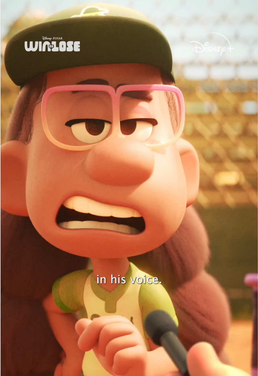 Ur done 😐 New episodes of Pixar's #WinOrLose are available Wednesdays only on @Disney+.