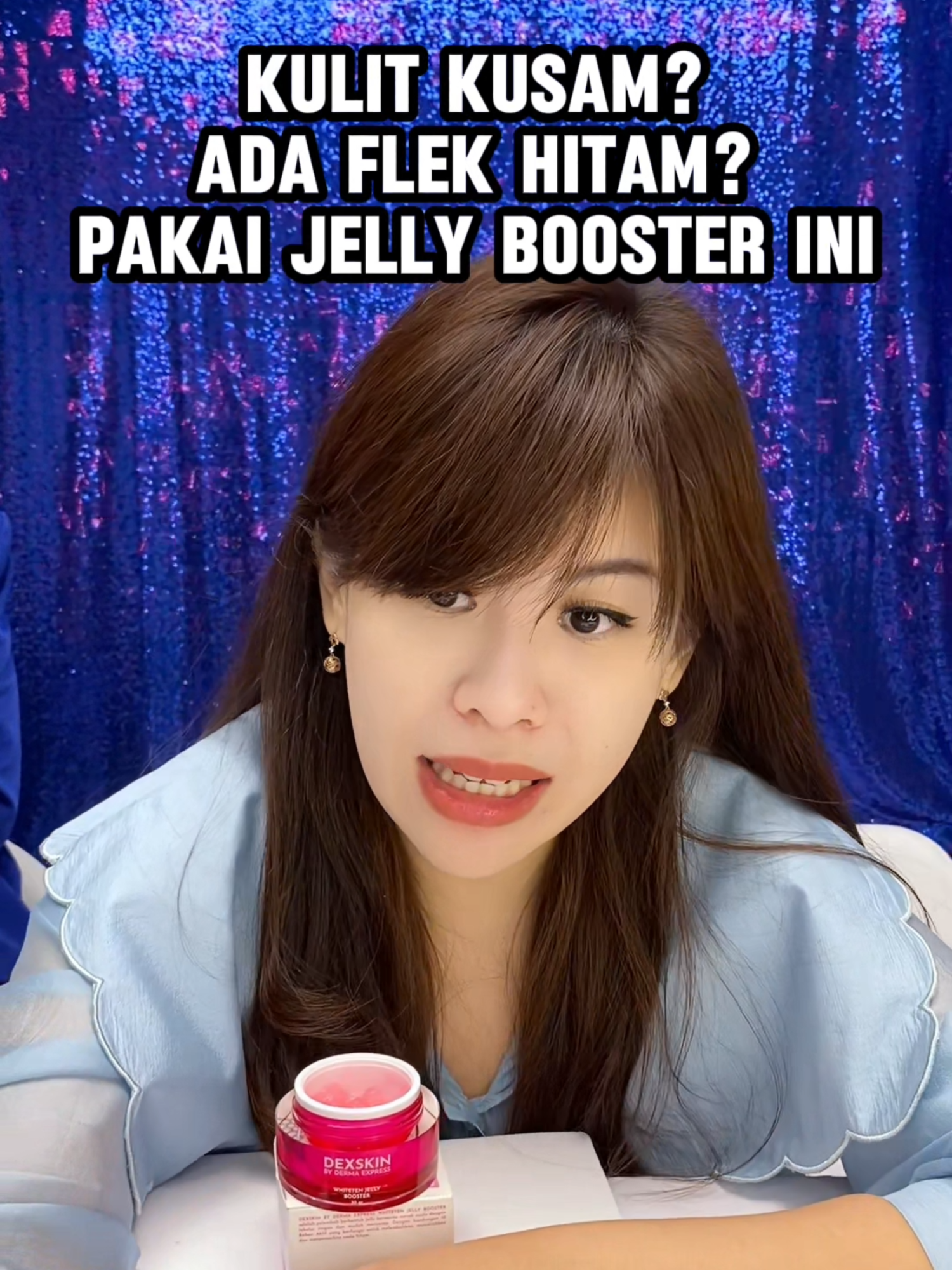Untuk yang kulitnya kusam dan ada flek hitam, jelly boosternya ada di keranjang kuning yah 🥰 #dexskin #jellybooster #dermaexpress 