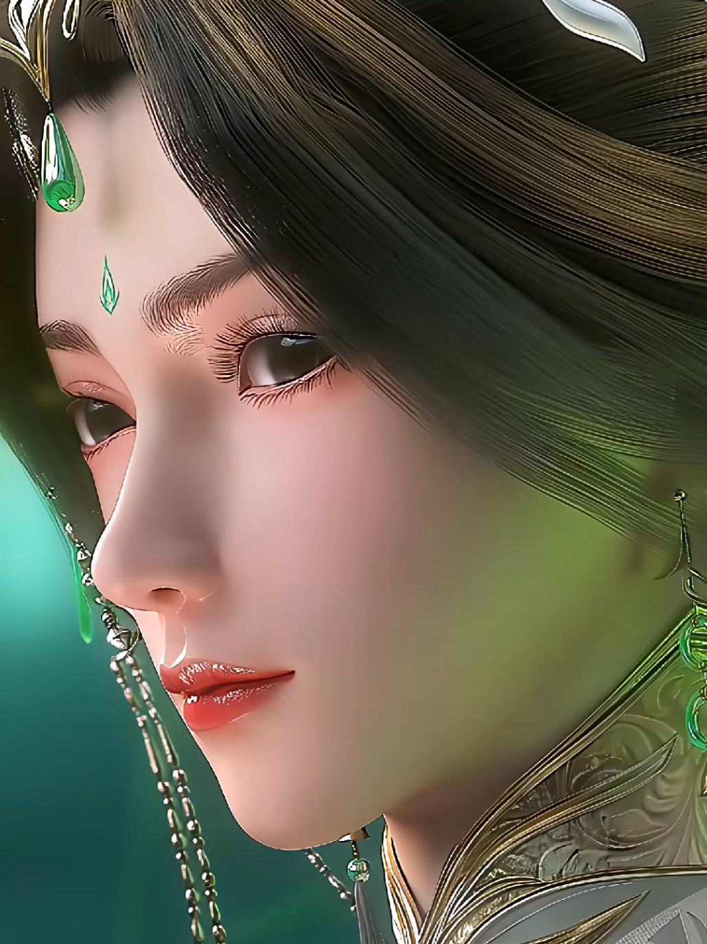 Pesona mommy Liu shen 💚 #perfectworld 