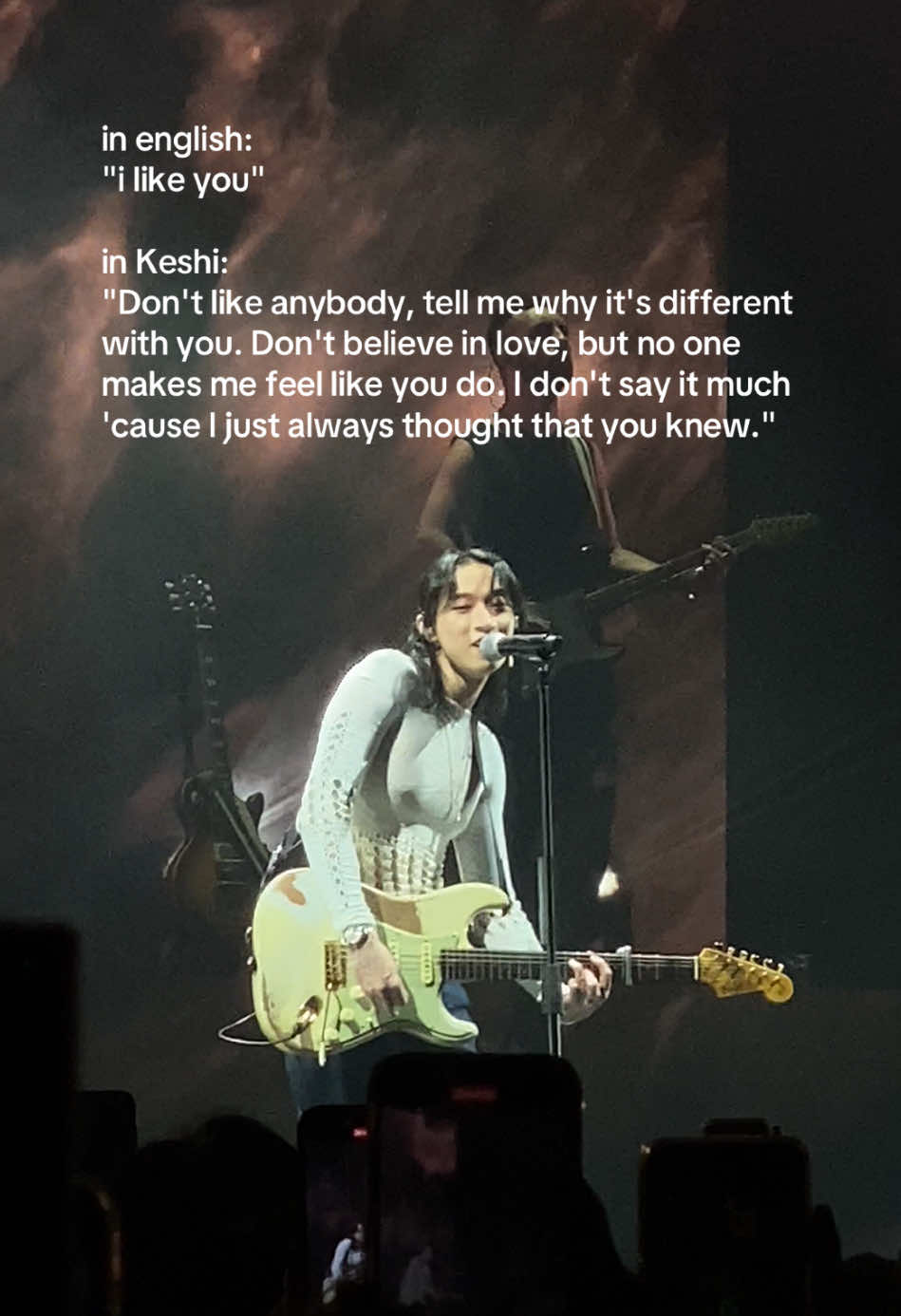 i like you (in Keshi) 😉🖤 @keshibeats  #keshi #keshimanilatour #requiem #softspot 
