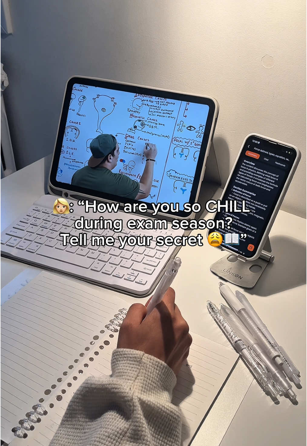my secret to succeed the exam season 🤫📖🥇#quickai #studytok #studymotivation #student #study #studyingmotivation #discipline #motivation #school 