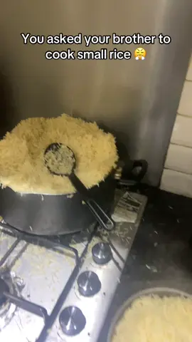 hwasting rice in this economy 😤 he's 14 o 😭#audrea5 