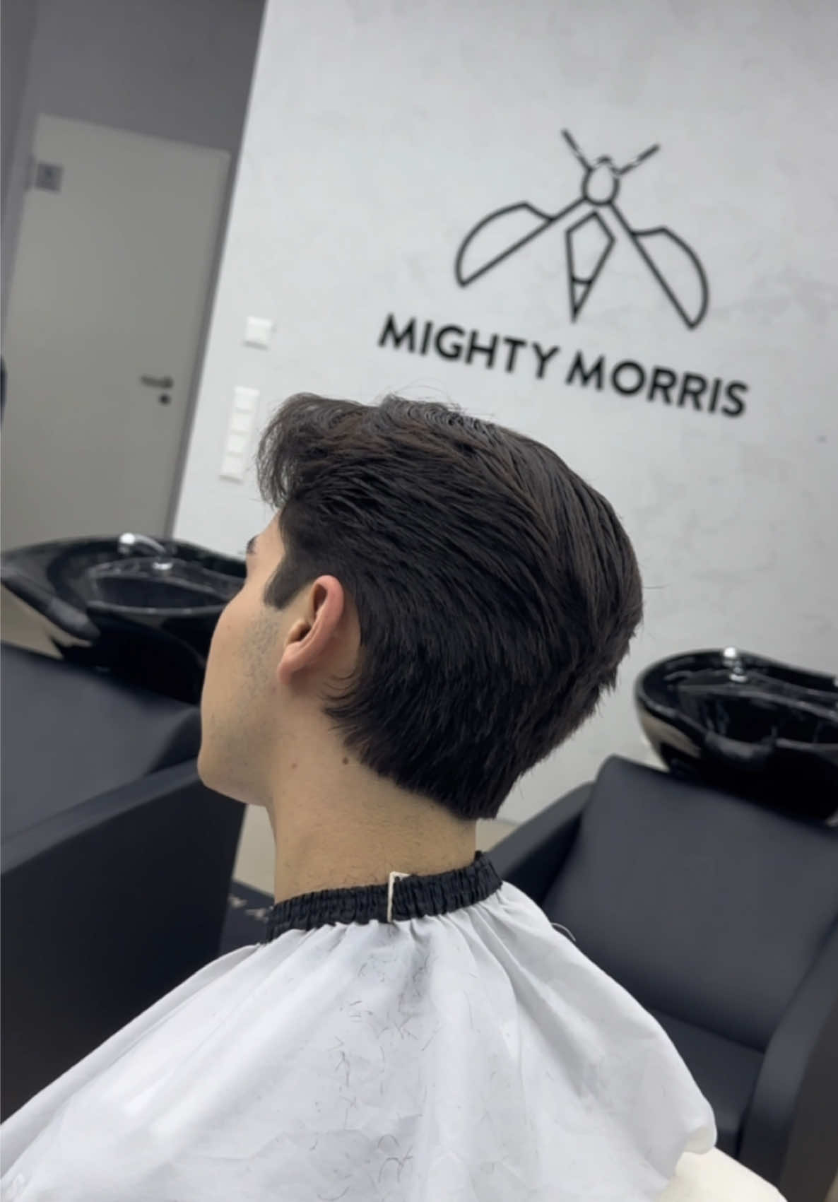 The 90‘s are coming back 🤩🐝  Link in Bio for haircut appointments⚡️✂️  #barber #barberlife #barberclips #barbertok #transformation #menshaircuts #nofade #hairstylesformen #hairstyles #haircutsformen #sectioning #scissorwork #razor #brushback 