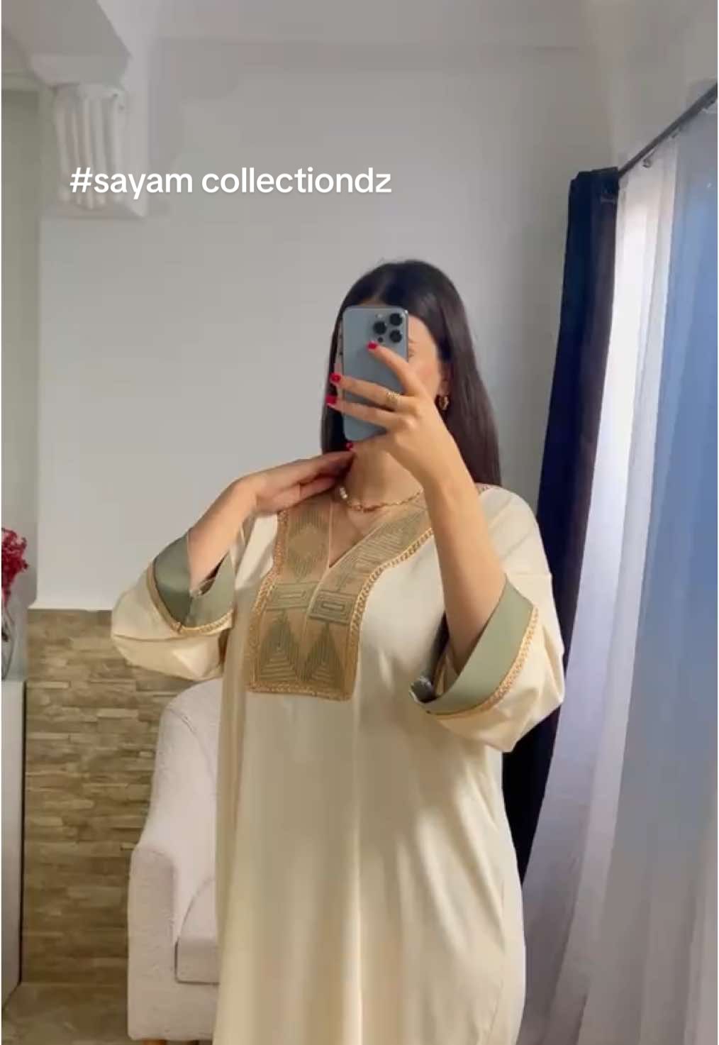 Une magnifique jeba pour العيد ✨la classe et le confort avec notre tissu doux,disponible dès maintenant en deux couleurs taille standard mrahba bikom #الشعب_الصيني_ماله_حل😂😂 #fyp #جبة #Ramadan #eidmubarak #sayamcollection